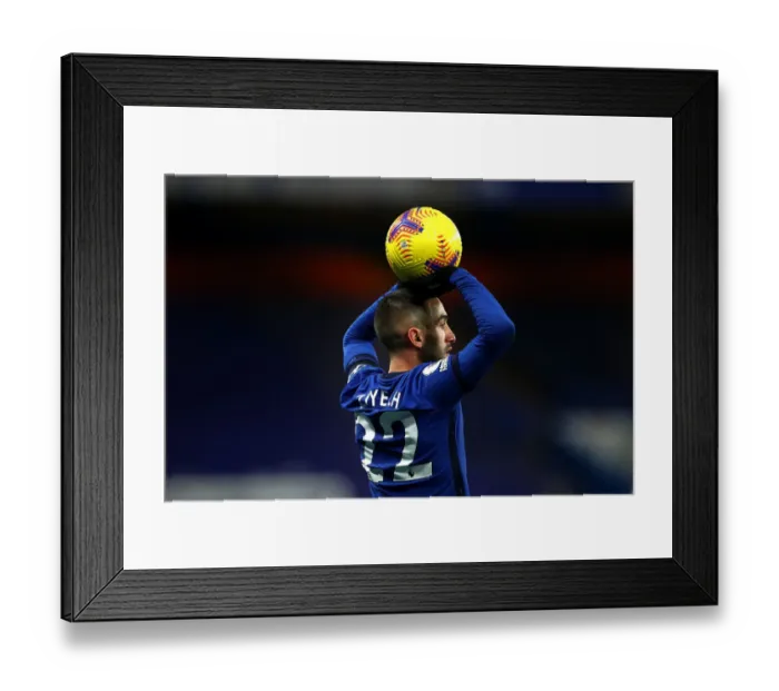 Framed Print : Hakim Ziyech in Action: Chelsea vs Manchester City, Premier League Framed Print : Hakim Ziyech in Action: Chelsea vs Manchester City, Premier League