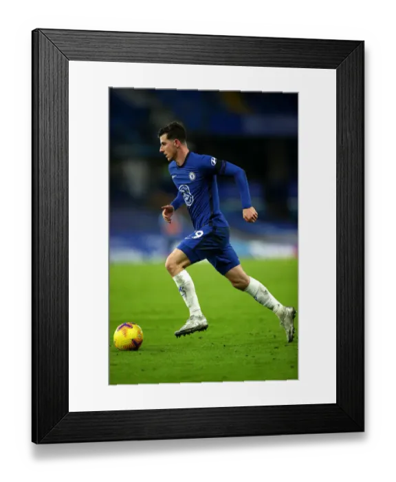 Framed Print : Mason Mount in Action: Chelsea vs Manchester City, Premier League Framed Print : Mason Mount in Action: Chelsea vs Manchester City, Premier League