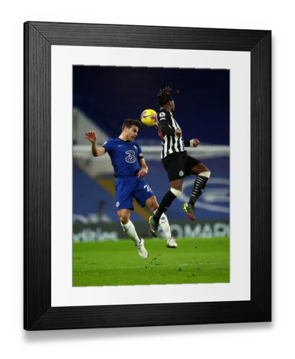 Framed Print : Cesar Azpilicueta in Action: Chelsea vs Newcastle United, Premier League - London (Behind Closed Doors) Framed Print : Cesar Azpilicueta in Action: Chelsea vs Newcastle United, Premier League - London (Behind Closed Doors)