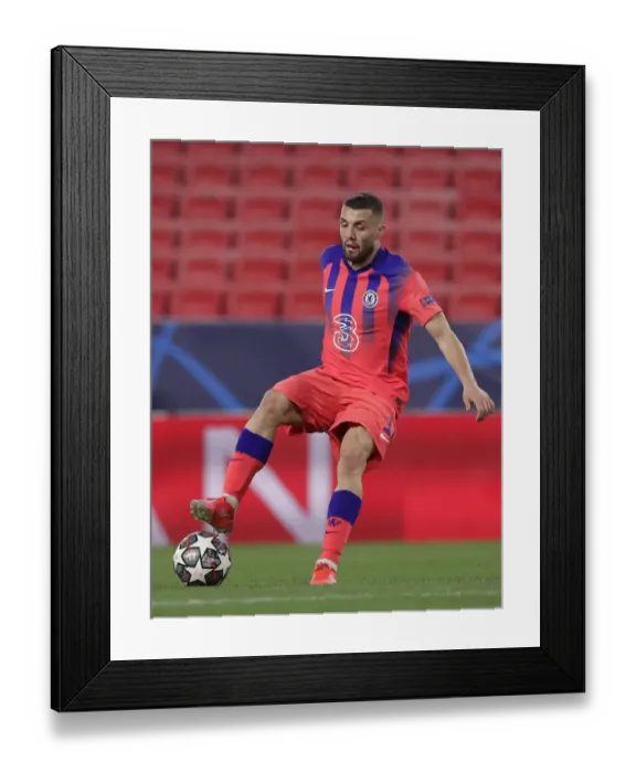 Framed Print : Mateo Kovacic in Empty Estadio Ramon Sanchez Pizjuan: FC Porto vs. Chelsea FC, UEFA Champions League Quarterfinal (April 2021) Framed Print : Mateo Kovacic in Empty Estadio Ramon Sanchez Pizjuan: FC Porto vs. Chelsea FC, UEFA Champions League Quarterfinal (April 2021)