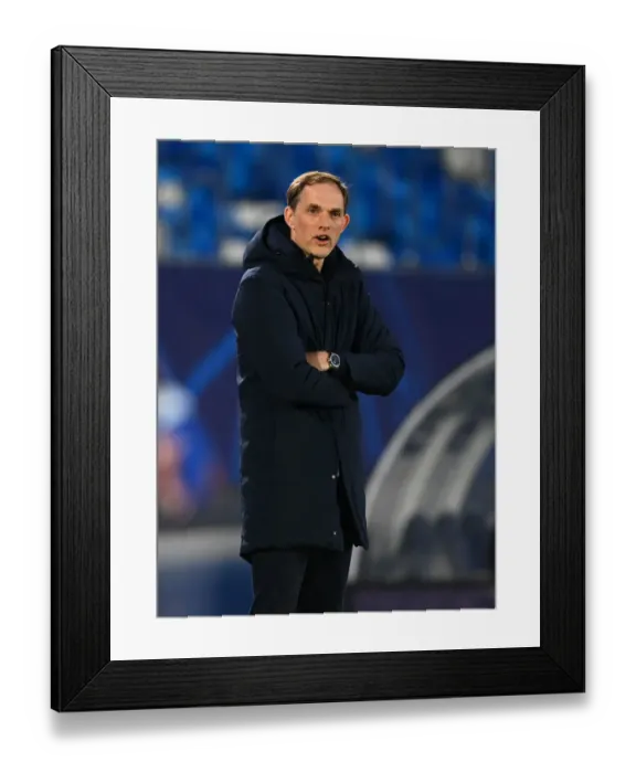 Framed Print : Thomas Tuchel Guides Chelsea in Empty Estadio Alfredo Di Stefano: UEFA Champions League Semi-Final vs. Real Madrid Framed Print : Thomas Tuchel Guides Chelsea in Empty Estadio Alfredo Di Stefano: UEFA Champions League Semi-Final vs. Real Madrid