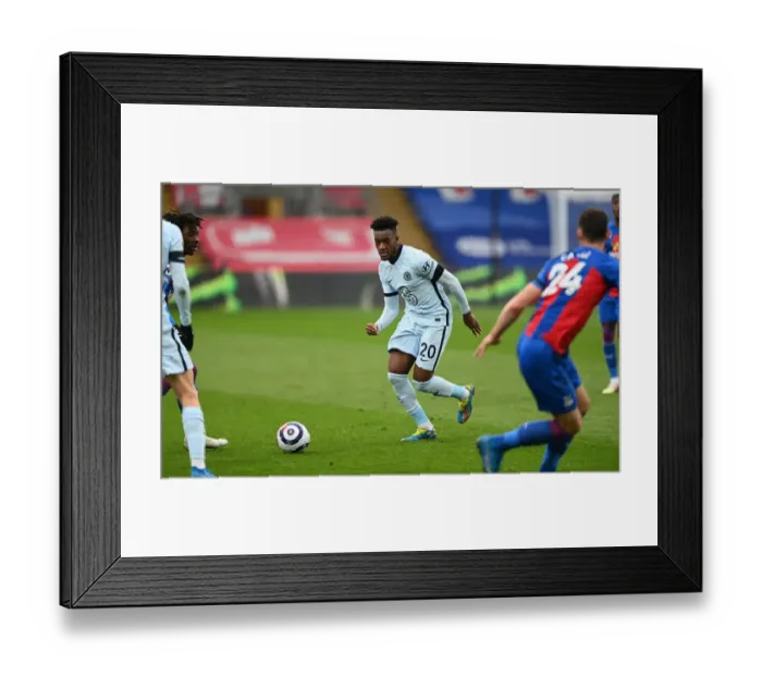 Framed Print : Chelsea's Callum Hudson-Odoi in Action at Empty Selhurst Park: Crystal Palace vs Chelsea (2020-21, April 10) Framed Print : Chelsea's Callum Hudson-Odoi in Action at Empty Selhurst Park: Crystal Palace vs Chelsea (2020-21, April 10)