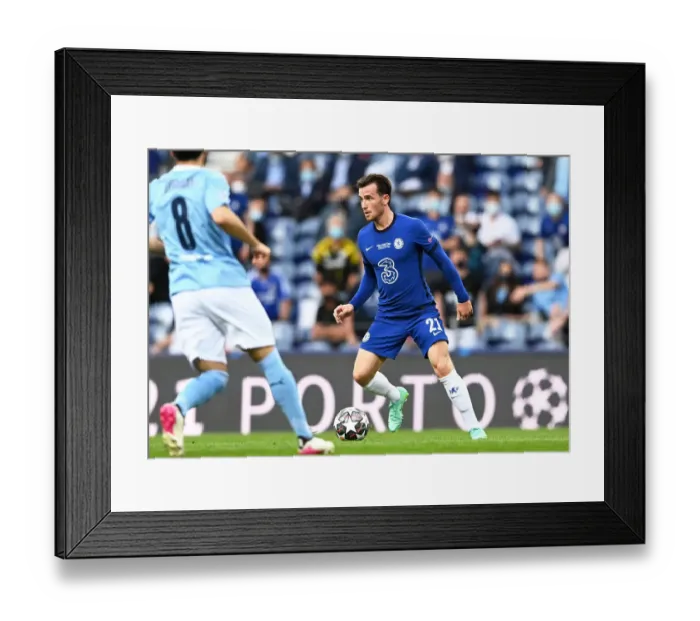 Framed Print : Manchester City vs. Chelsea - UEFA Champions League Final: Clash in Porto Framed Print : Manchester City vs. Chelsea - UEFA Champions League Final: Clash in Porto