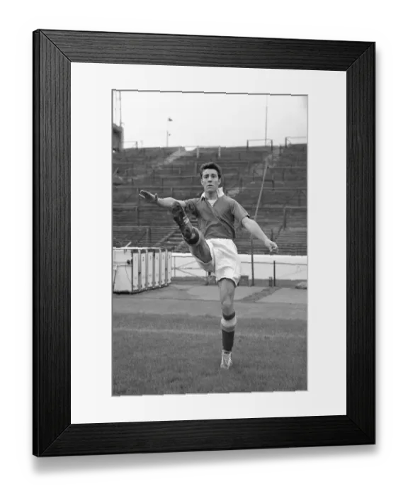 Framed Print : Chelsea Training at Stamford Bridge: Soccer - Football League Division One - Jimmy Greaves Framed Print : Chelsea Training at Stamford Bridge: Soccer - Football League Division One - Jimmy Greaves