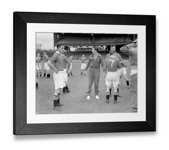 Framed Print : Soccer - Chelsea Practice Match - Red v Blue - Stamford Bridge Framed Print : Soccer - Chelsea Practice Match - Red v Blue - Stamford Bridge