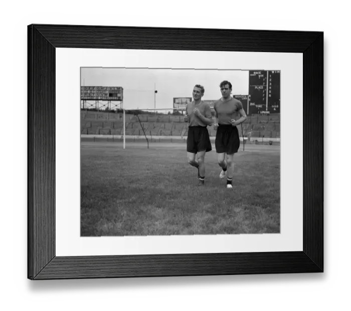 Framed Print : Soccer - League Division One - Chelsea Training - Stamford Bridge Framed Print : Soccer - League Division One - Chelsea Training - Stamford Bridge