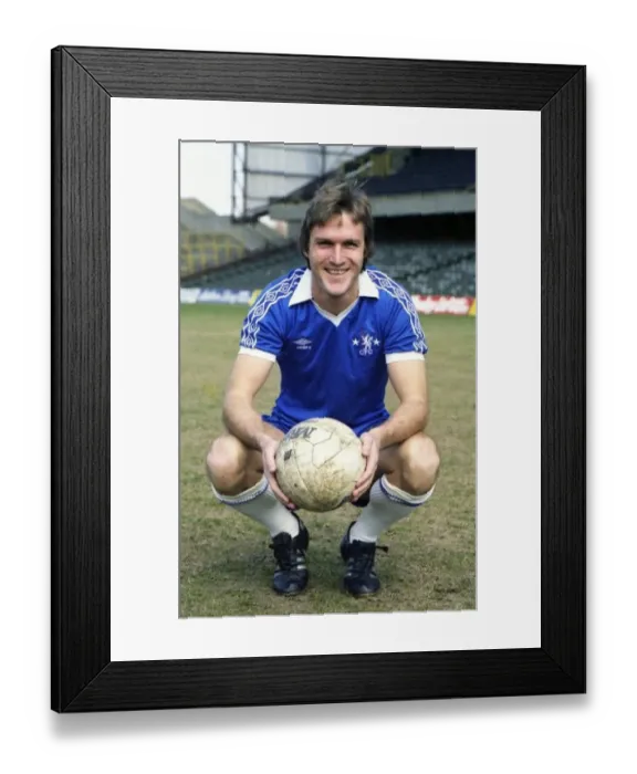 : Chelsea FC: 1980s - Gary Locke's Portrait at Stamford Bridge : Chelsea FC: 1980s - Gary Locke's Portrait at Stamford Bridge