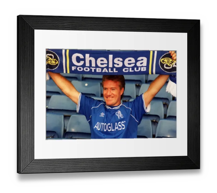 Framed Print : Chelsea  /  Deschamps joins