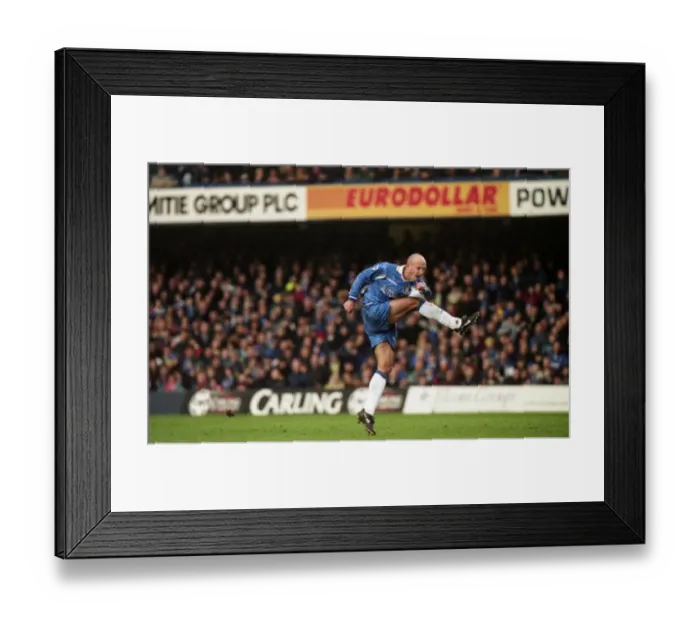  : Chelsea vs Barnsley Soccer Match, January 31st, 1998, Stamford Bridge, London - Frank Leboeuf in Action