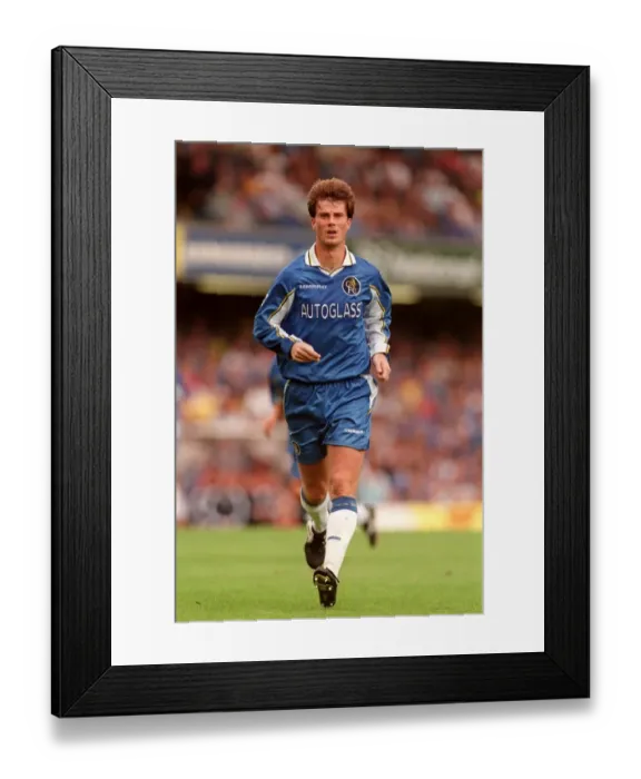 Framed Print : Chelsea vs Middlesbrough: Brian Laudrup in Action