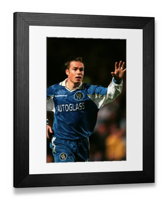 Framed Print : Soccer - European Cup Winners Cup - Second Round First Leg - Chelsea v Copenhagen Framed Print : Soccer - European Cup Winners Cup - Second Round First Leg - Chelsea v Copenhagen