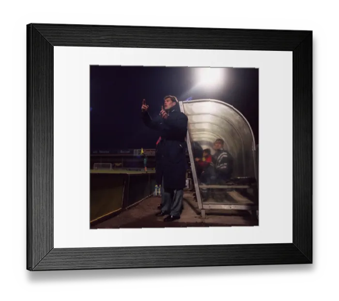 Framed Print : SOCCER. Glenn Hoddle, Manager, Chelsea