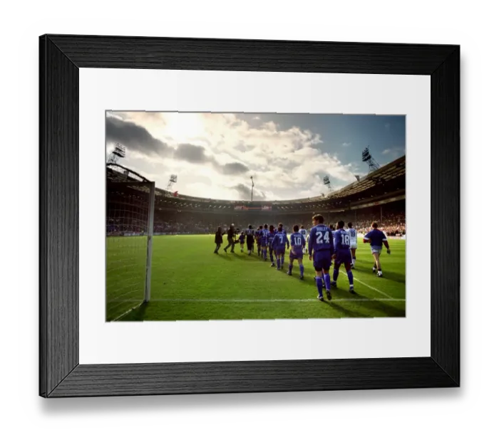 Framed Print : FA Cup Semi Soccer