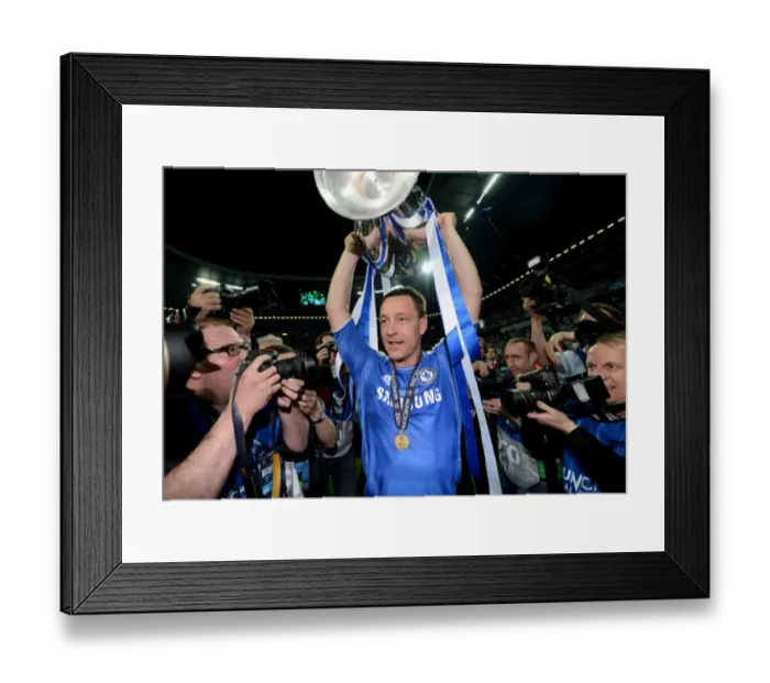  : Champions League Triumph: Bayern Munich's John Terry and the Trophy