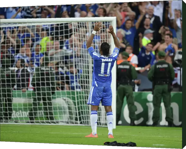 Didier Drogba in UEFA Champions League Final: FC Bayern Munich vs Chelsea, Munich 2012