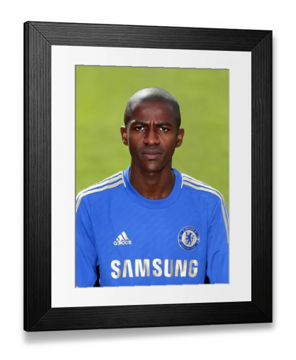 Framed Print : Soccer - Chelsea Squad Photocall - Season 2013  /  14 - Cobham Training Ground
