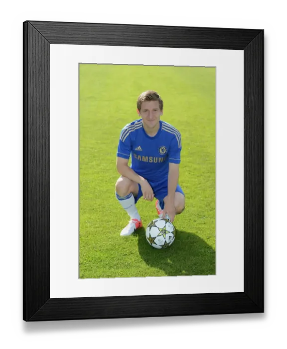 Framed Print : Soccer - Chelsea Team Photocall - Cobham Training Ground Framed Print : Soccer - Chelsea Team Photocall - Cobham Training Ground