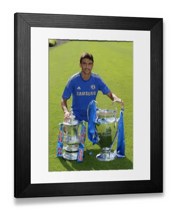 Framed Print : Soccer - Chelsea Team Photocall - Cobham Training Ground Framed Print : Soccer - Chelsea Team Photocall - Cobham Training Ground