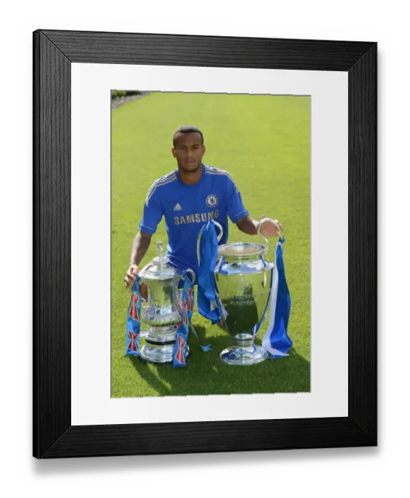 Framed Print : Soccer - Chelsea Team Photocall - Cobham Training Ground Framed Print : Soccer - Chelsea Team Photocall - Cobham Training Ground