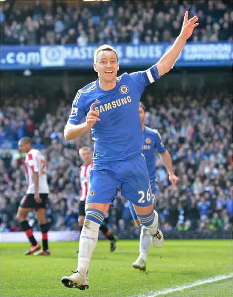 John Terry's Four-Goal Blitz: Chelsea's FA Cup Victory Over Brentford (17th February 2013)