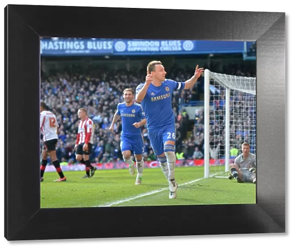 John Terry's Four-Goal Onslaught: Chelsea's FA Cup Triumph over Brentford at Stamford Bridge (17th February 2013)