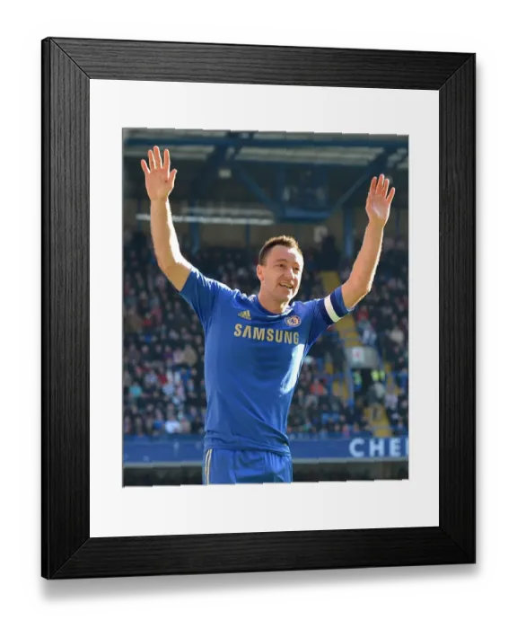 Framed Print : John Terry's Four-Goal Frenzy: Chelsea's FA Cup Triumph over Brentford (17th February 2013) Framed Print : John Terry's Four-Goal Frenzy: Chelsea's FA Cup Triumph over Brentford (17th February 2013)