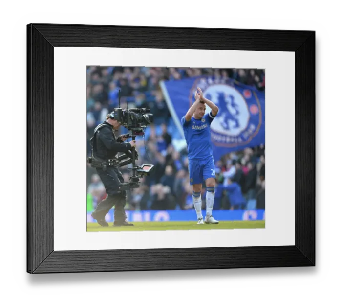 Framed Print : John Terry Bids Emotional Farewell to Chelsea Fans: Apoauds in Final Stamford Bridge Appearance vs. Brentford (17th February 2013) Framed Print : John Terry Bids Emotional Farewell to Chelsea Fans: Apoauds in Final Stamford Bridge Appearance vs. Brentford (17th February 2013)