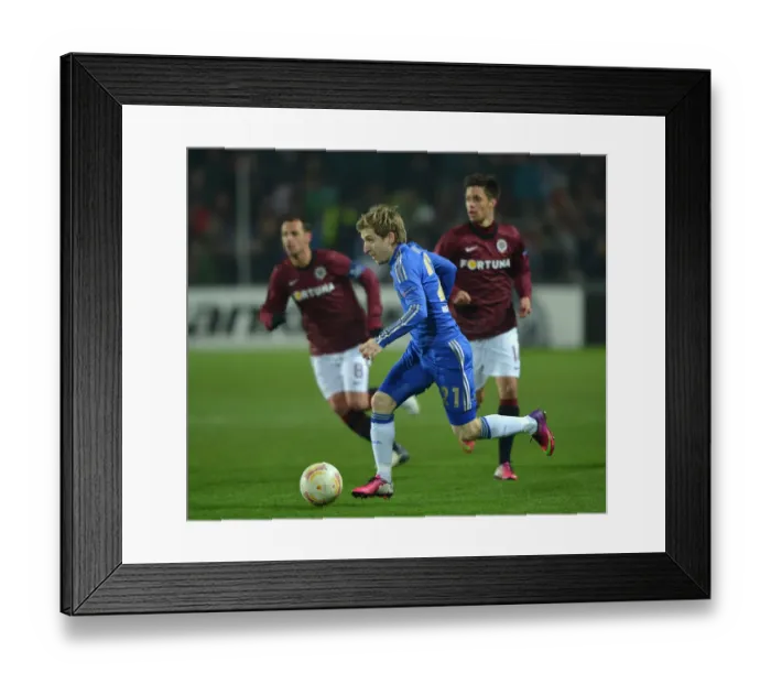 Framed Print : Soccer - UEFA Europa League - Round of 16 - First Leg - Sparta Prague v Chelsea - Generali Arena Framed Print : Soccer - UEFA Europa League - Round of 16 - First Leg - Sparta Prague v Chelsea - Generali Arena
