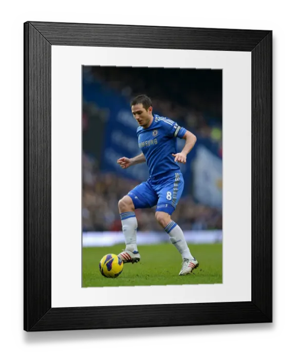 Framed Print : Frank Lampard in Action: Chelsea vs. Wigan Athletic (February 9, 2013) - Stamford Bridge Framed Print : Frank Lampard in Action: Chelsea vs. Wigan Athletic (February 9, 2013) - Stamford Bridge