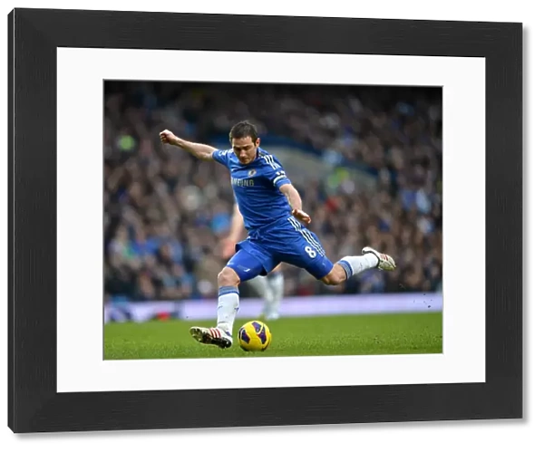 Frank Lampard in Action: Chelsea vs. Wigan Athletic, Stamford Bridge (February 9, 2013)