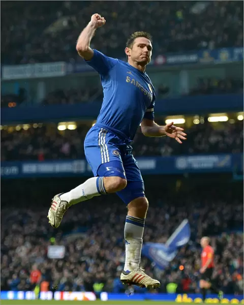 Frank Lampard's Triple: Chelsea Star's Third Goal vs. Wigan Athletic (February 9, 2013)