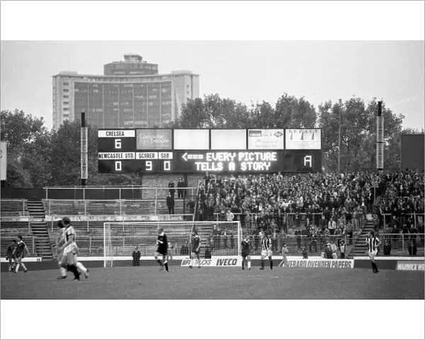 Chelsea v Newcastle United, 1980