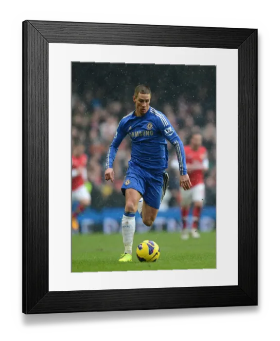 Framed Print : Fernando Torres Scores the Winning Goal: Chelsea vs. Arsenal, Barclays Premier League (January 20, 2013) Framed Print : Fernando Torres Scores the Winning Goal: Chelsea vs. Arsenal, Barclays Premier League (January 20, 2013)