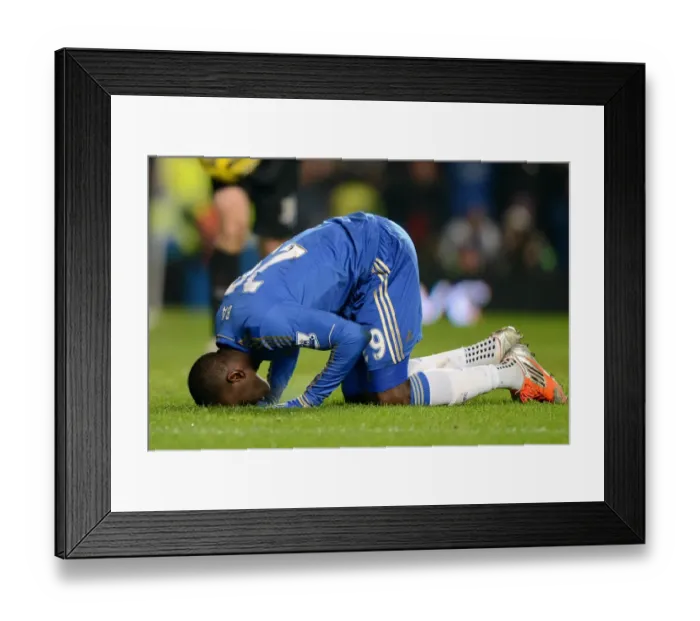 Framed Print : Demba Ba's Thrilling First Goal: Chelsea vs. Southampton (January 16, 2013) Framed Print : Demba Ba's Thrilling First Goal: Chelsea vs. Southampton (January 16, 2013)