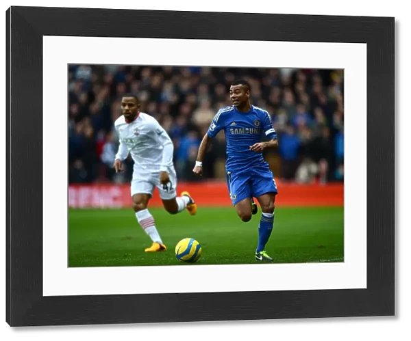 Ashley Cole in Action: FA Cup Third Round Showdown - Southampton vs. Chelsea (5th January 2013)