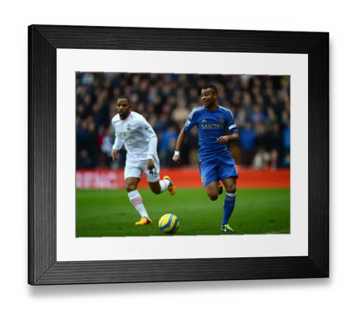 Framed Print : Ashley Cole in Action: FA Cup Third Round Showdown - Southampton vs. Chelsea (5th January 2013) Framed Print : Ashley Cole in Action: FA Cup Third Round Showdown - Southampton vs. Chelsea (5th January 2013)
