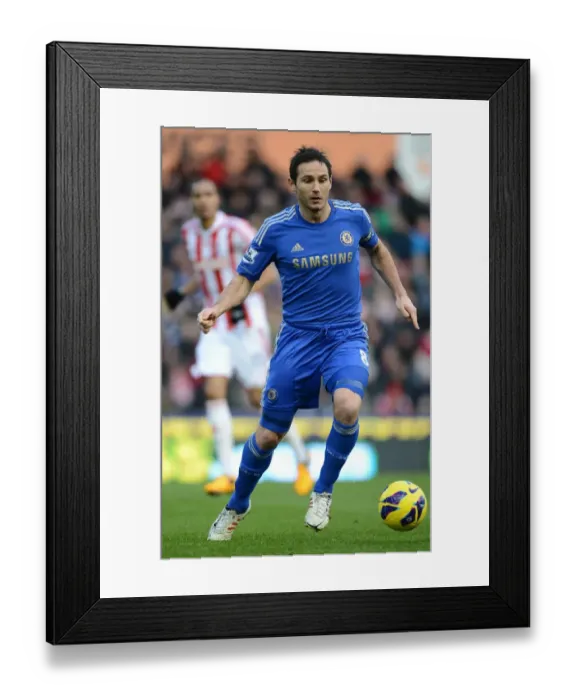Framed Print : Soccer - Barclays Premier League - Stoke City v Chelsea - Britannia Stadium