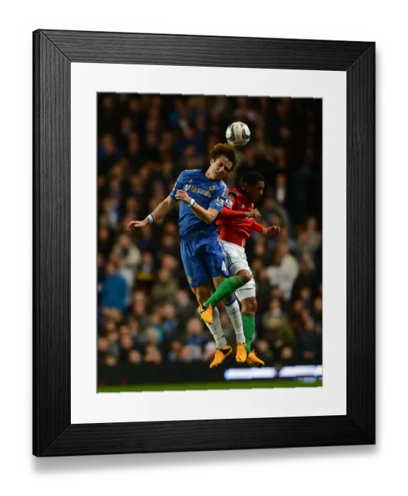 Framed Print : Soccer - Capital One Cup - Semi Final - First Leg - Chelsea v Swansea City - Stamford Bridge Framed Print : Soccer - Capital One Cup - Semi Final - First Leg - Chelsea v Swansea City - Stamford Bridge