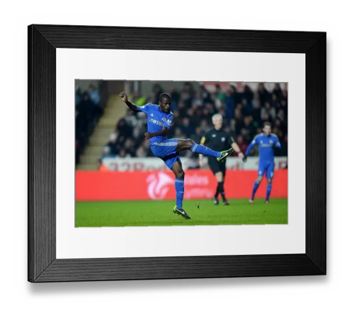 Framed Print : Soccer - Capital One Cup - Semi Final - Second Leg - Swansea City v Chelsea - Liberty Stadium Framed Print : Soccer - Capital One Cup - Semi Final - Second Leg - Swansea City v Chelsea - Liberty Stadium