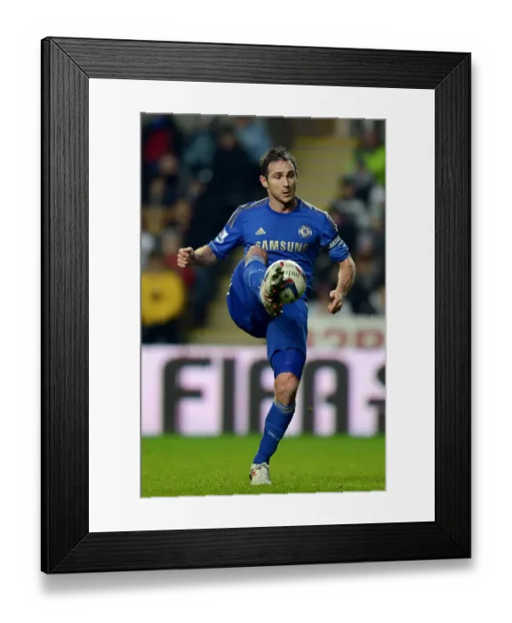 Framed Print : Frank Lampard and Chelsea Face Swansea in League Cup Semi-Final Showdown at Liberty Stadium