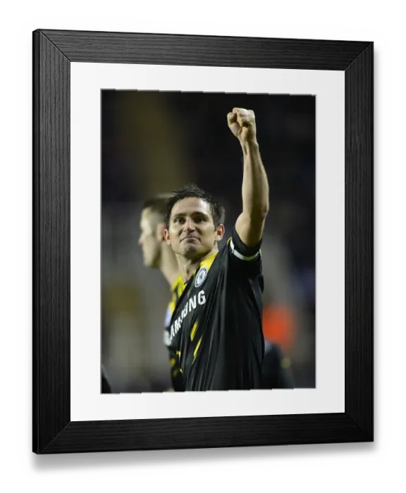 Framed Print : Frank Lampard's Triumph: Chelsea's Barclays Premier League Victory at Reading's Madejski Stadium (30th January 2013) Framed Print : Frank Lampard's Triumph: Chelsea's Barclays Premier League Victory at Reading's Madejski Stadium (30th January 2013)