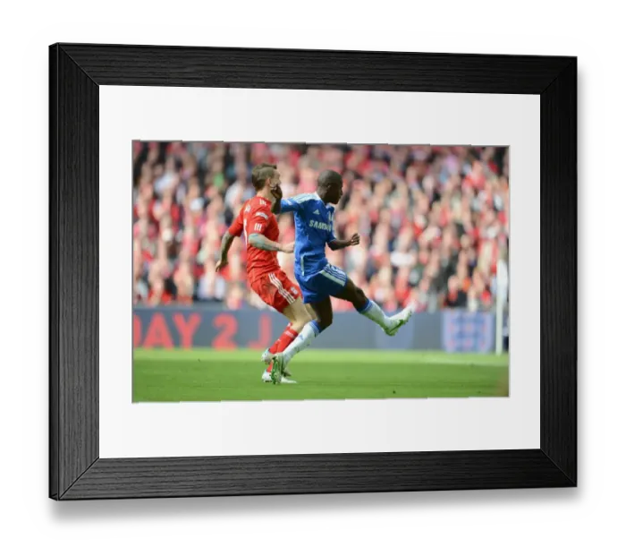 Framed Print : Ramires Scores the Opener: Chelsea's FA Cup Final Victory over Liverpool (2012) Framed Print : Ramires Scores the Opener: Chelsea's FA Cup Final Victory over Liverpool (2012)