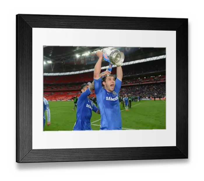 Framed Print : Showdown at Wembley: Liverpool vs. Chelsea - The FA Cup Final (2012)