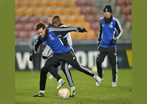 Soccer - UEFA Europa League - Round of 16 - First Leg - Chelsea Training and Press Conference - Generali Arena