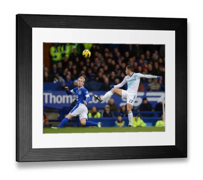 Framed Print : Hazard vs. Naismith: A Battle at Goodison Park - Chelsea vs. Everton, Premier League (December 30, 2012) Framed Print : Hazard vs. Naismith: A Battle at Goodison Park - Chelsea vs. Everton, Premier League (December 30, 2012)
