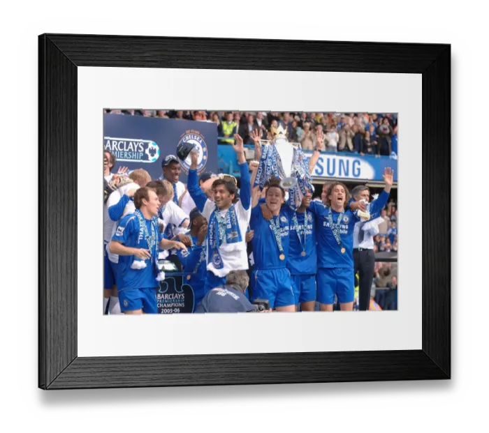 Framed Print : Chelsea Football Club: John Terry Lifts the Premier League Trophy - Glorious Victory at Stamford Bridge (2005-2006) Framed Print : Chelsea Football Club: John Terry Lifts the Premier League Trophy - Glorious Victory at Stamford Bridge (2005-2006)