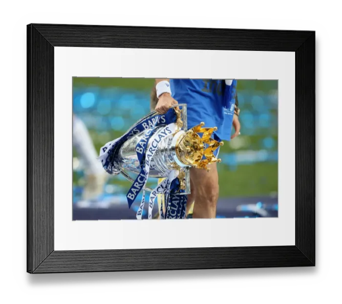 Framed Print : Chelsea Football Club: Triumphant Moment with the Premier League Trophy (2009-2010) - Champions at Stamford Bridge Framed Print : Chelsea Football Club: Triumphant Moment with the Premier League Trophy (2009-2010) - Champions at Stamford Bridge