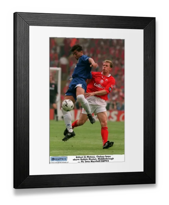 Framed Print : Soccer -Littlewoods F. A. Cup Final -Chelsea v Middlesbrough Framed Print : Soccer -Littlewoods F. A. Cup Final -Chelsea v Middlesbrough