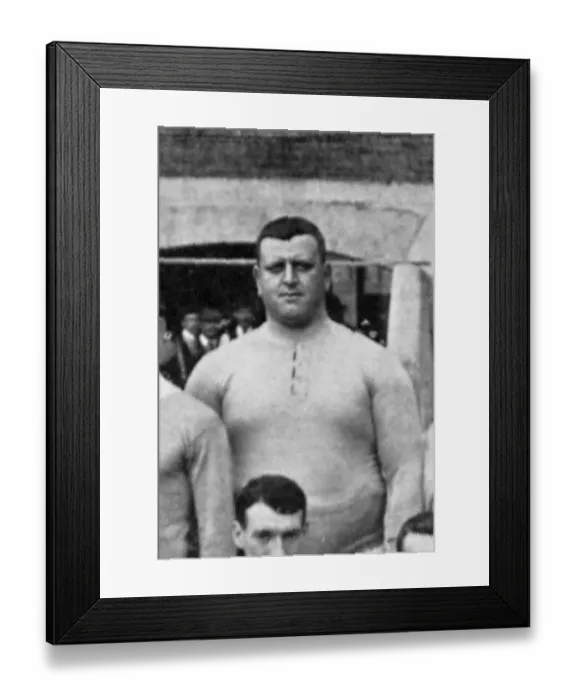 Framed Print : William Foulke: The Legendary Goalkeeper of Chelsea Football Club in Division Two