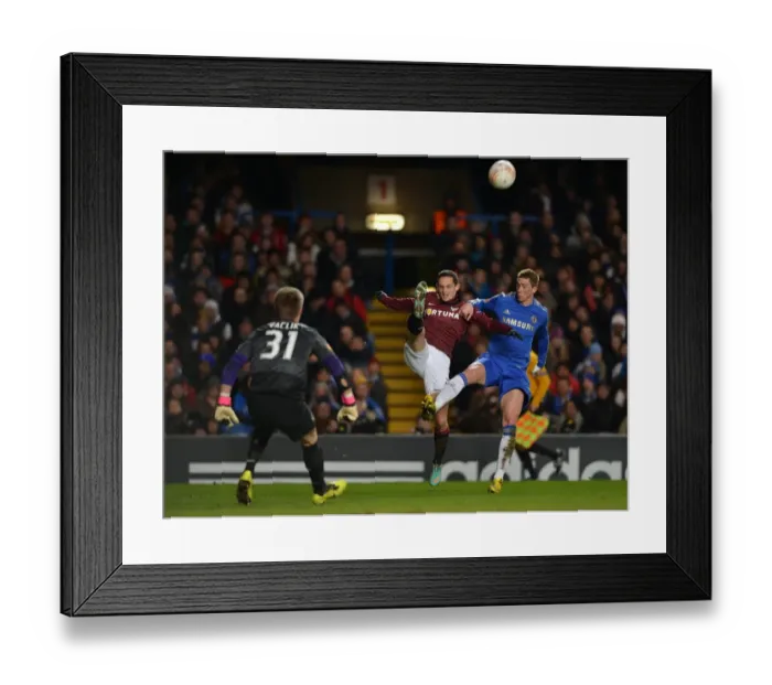 Framed Print : Soccer - UEFA Europa League - Round of 16 - Second Leg - Chelsea v Sparta Prague - Stamford Bridge Framed Print : Soccer - UEFA Europa League - Round of 16 - Second Leg - Chelsea v Sparta Prague - Stamford Bridge